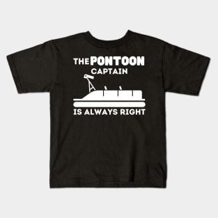 Pontoon Captain Kids T-Shirt